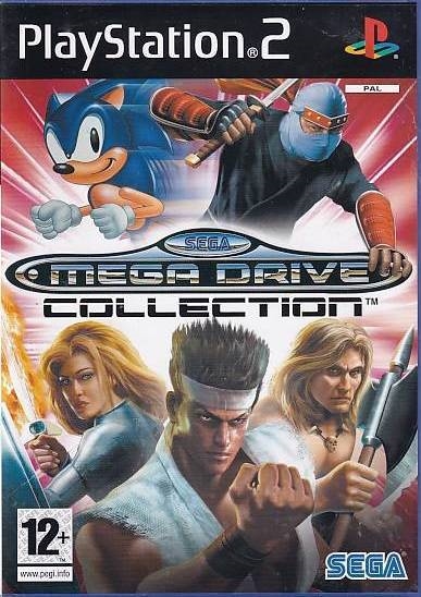 Sega Mega Drive Collection - PS2 (Genbrug)